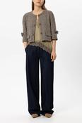 Luisa Cerano Herringbone Jacket in Multi image