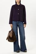 Luisa Cerano Double-Face Jacket in Plum image