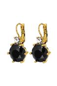 Dyrberg/Kern Begonia Earrings in Black