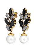 Dyrberg/Kern Balete Earrings in Black