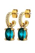 Dyrberg/Kern Solene Petrol Earrings image