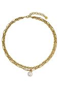 Dyrberg/Kern Aurelia White Pearl Necklace image