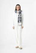 Codello Graphic Mix Printed Scarf in Grey