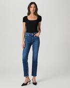 Paige Cindy Straight Jeans in Dresden image