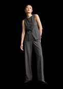 Riani Wide Fit Trousers with Checked Pattern