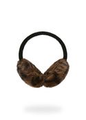 Codello Fake Fur Earmuffs with Leo Pattern