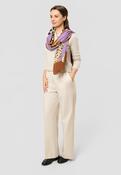 Codello Viscose Scarf with Leopard Motifs