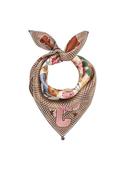 Codello Silk Shawl with Teddy Bear Motif image