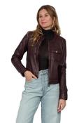 Oakwood Susan Leather Jacket in Porto image