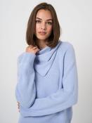 Repeat Fine-Knit Cashmere Triangle Scarf in Dust