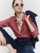 iBlues Fate Slinky Shirt in Red Heart Print image