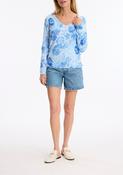 Leo &amp; Ugo Sweater in Blue/White