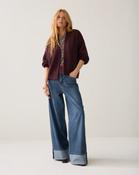 Summum Soft Cardigan with Puff Sleeves