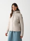 Colmar Light Down Jacket with Hood in Stone