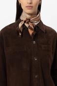 Luisa Cerano Silk Scarf withy Patteren image