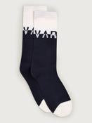 Varley Stellar Socks in Black/Egret image