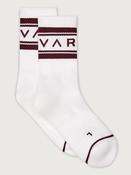 Varley Astley Active Socks in White/Port image