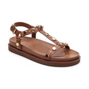 Ash Ugo Studded T-Studded Sandal in Cinnamon image