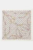 Guess Maxine Lettering Foulard in White
