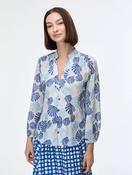 iBlue Aggravi Blouse in Ice Leaf image