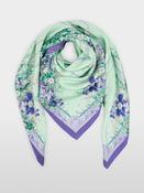 MarcCain Silk Scarf with Floral Print image