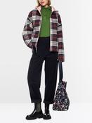 MarcCain Reversible jacket with quilted hood image
