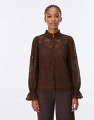Suncoo Look Blouse in Choco image