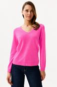 Leo &amp; Ugo V-Neck Sweater in Pink image