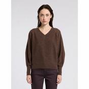 Marella Doppia V-Neck Jumper in Caramel image