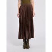 Marella Esodo Pleated Skirt in Caramel image