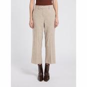 Marella Uggioso Slim Fit Cropped Trousers in TurtleDove image