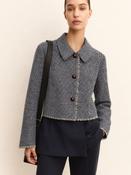 Emme Gettito Jacket in Navy Twill image