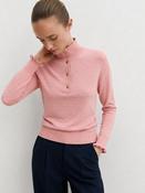 Emme Onde Sweater in Peony
