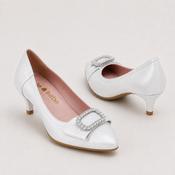 Le Babe Kitten Heel in Luce Grigio