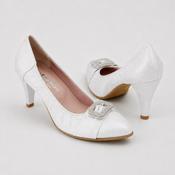 Le Babe High Heel in Luce Silver