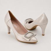 Le Babe High Heel in Oyster