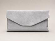 Le Babe Clutch Bag in Silver