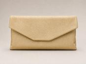 Le Babe Clutch Bag in Gold
