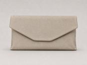 Le Babe Clutch Bag in Oyster