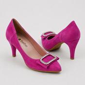 Le Babe High Heel in Magenta