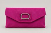 Le Babe Clutch Bag in Magenta