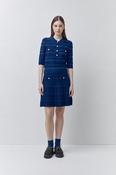 Suncoo Fradela Skirt in Navy
