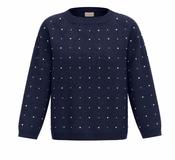 Emme Gomma Sweater in Navy