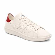 Ash Super Metallic Leather Sneaker in Ivory
