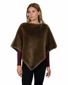 Oakwood Megeve Poncho in Chocolate