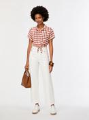 iBlue Ottone Blouse in Bordeaux Tile image