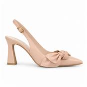 Lodi Rusileo High-Hells with Bow Detail in Nude image