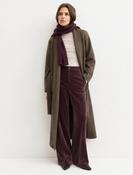 Emme Egizio Long Trousers in Purple image