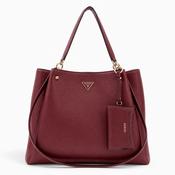 Guess Lorella Tote Bag In Merlot image