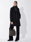 Cinzia Rocca Cinzia Rocca Wool Coat in Navy image